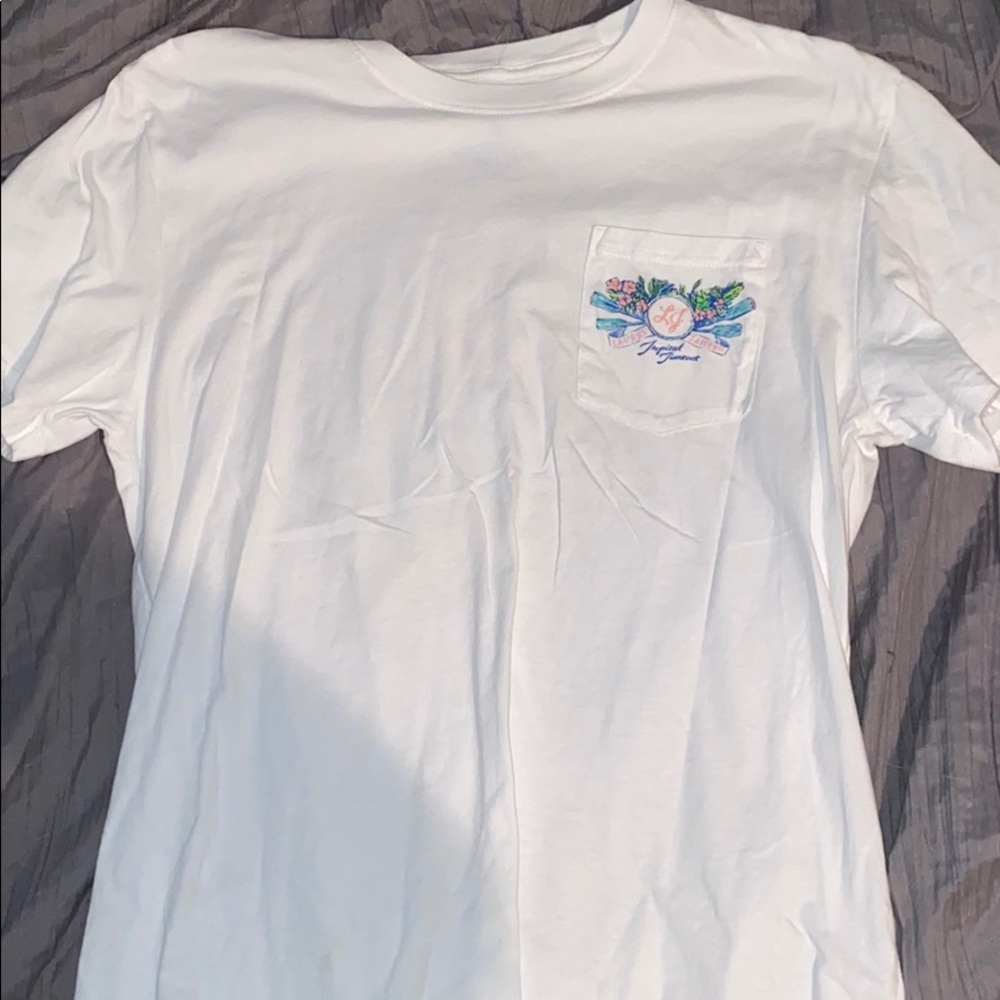 lauren james short sleeve beachy shirt